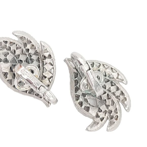 Crown Trifari Cavalcade Silver Set - Picture 7 of 8